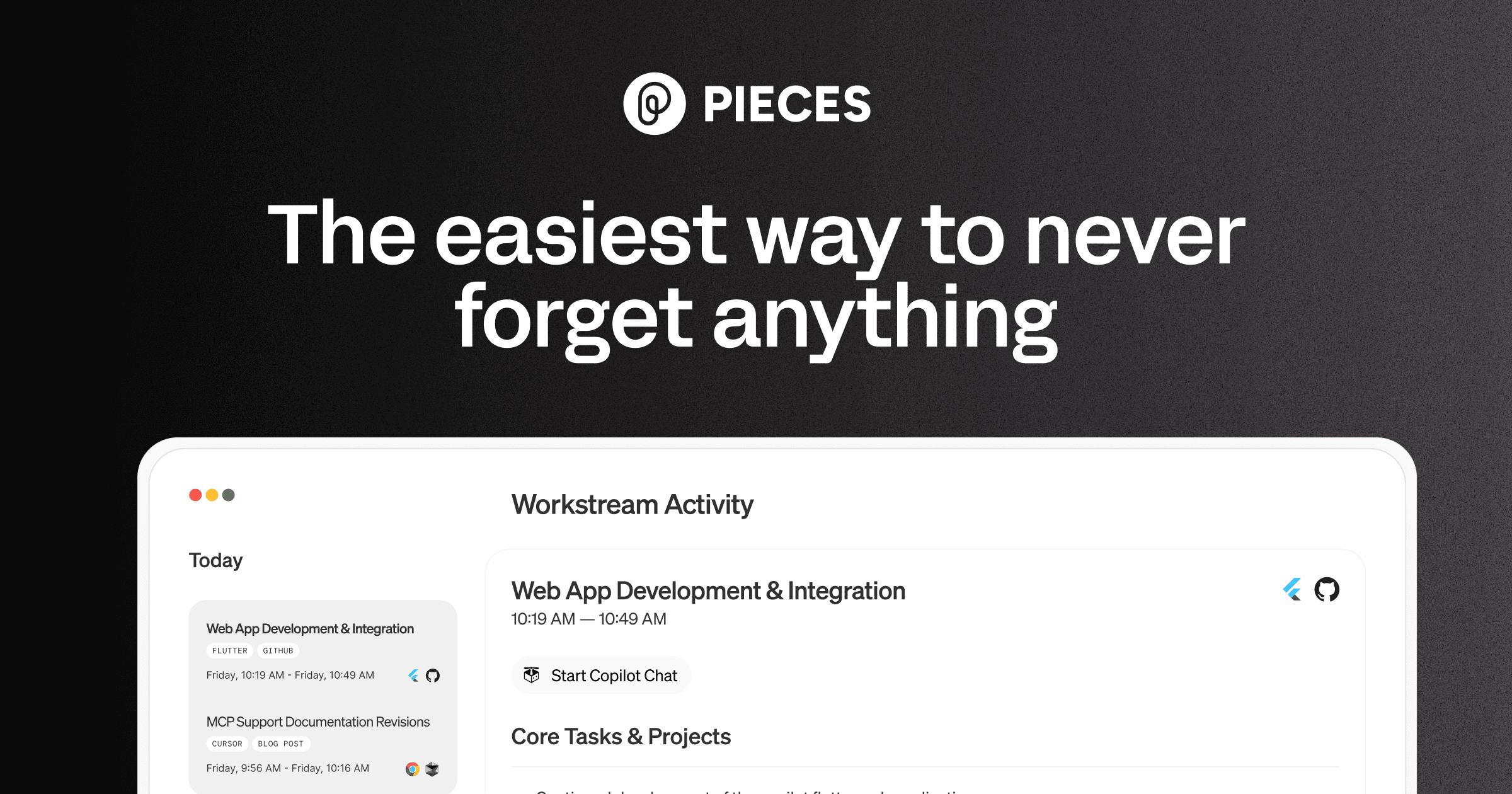 Pieces for Developers screenshot
