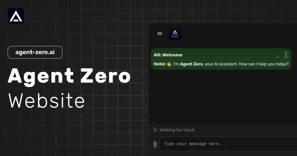 Agent Zero screenshot