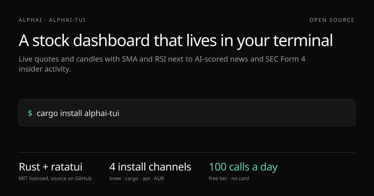 alphai-tui screenshot