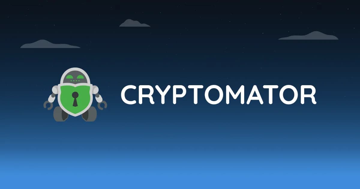 Cryptomator screenshot