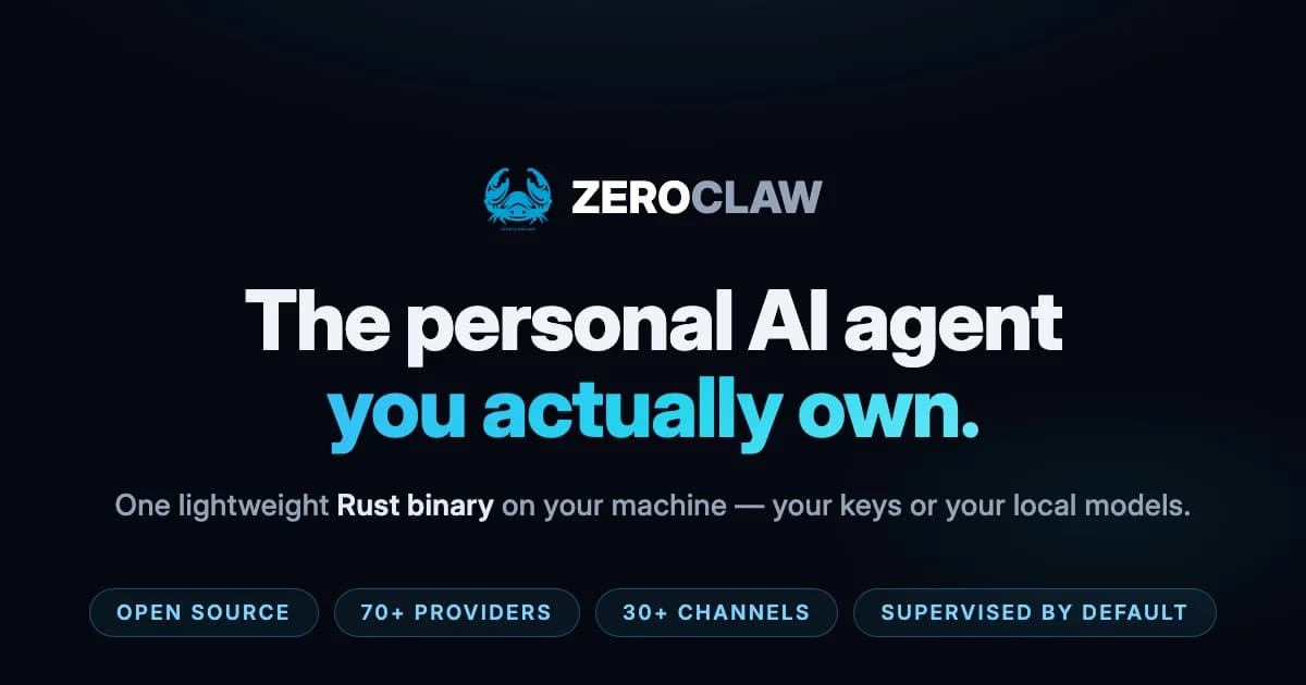 ZeroClaw screenshot