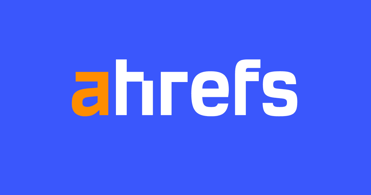 Ahrefs screenshot