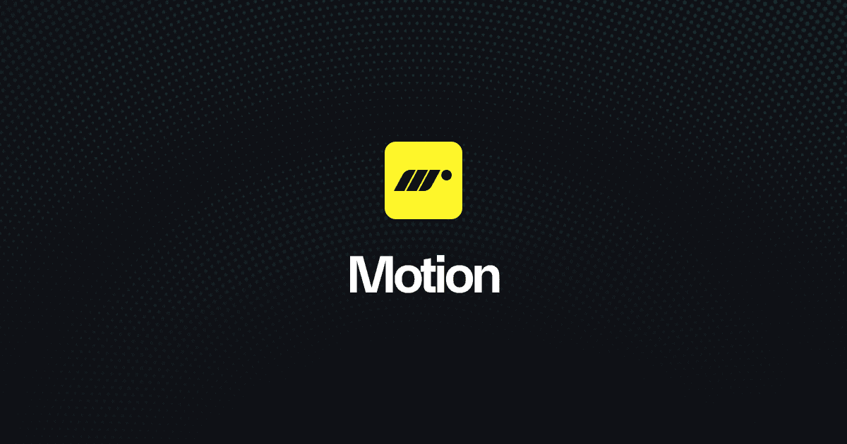 Motion screenshot